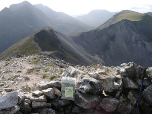A book from Book Crossing available in the mountains.